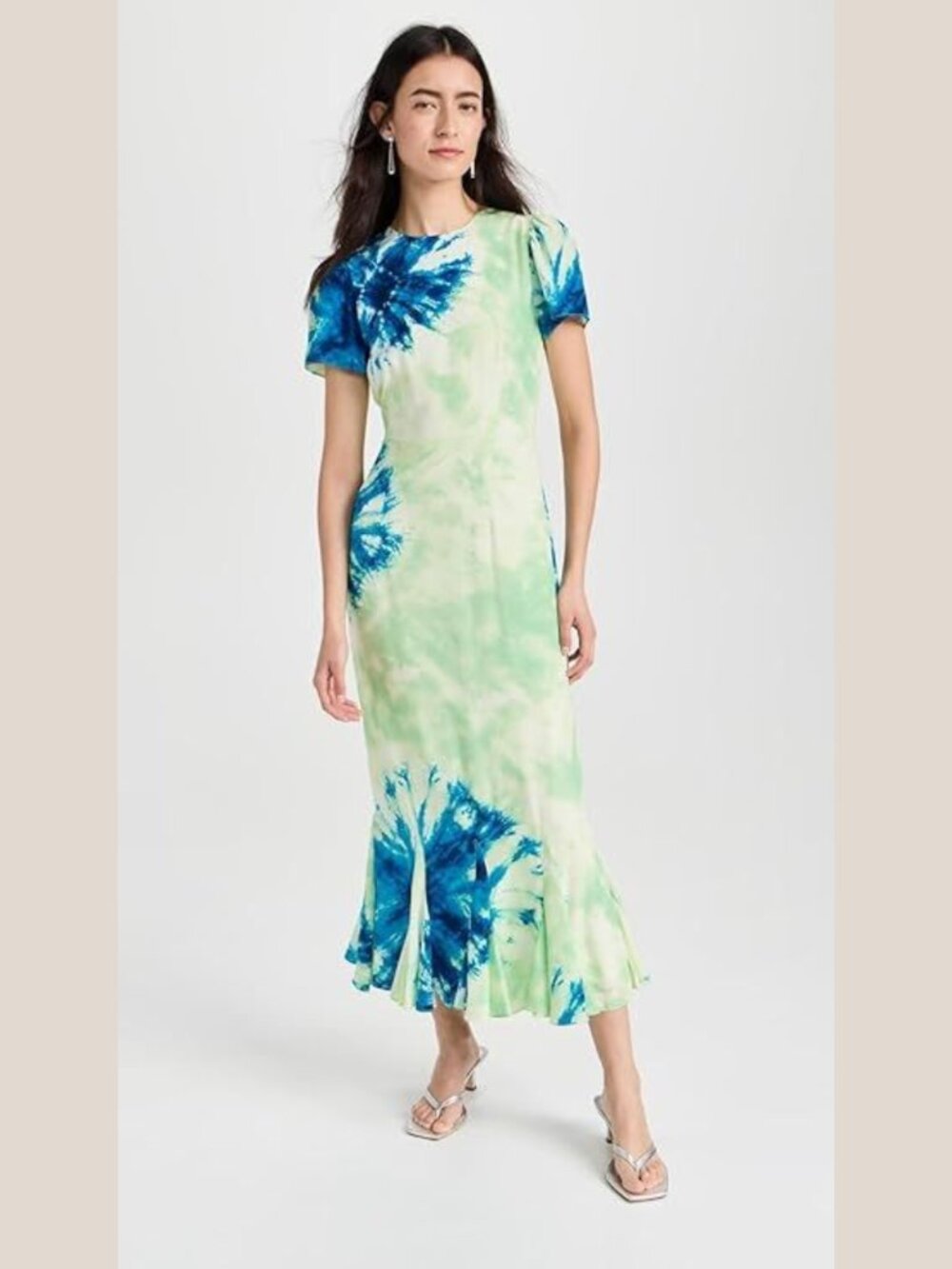 RHODE Lulani Dress Tie Dye Size 8